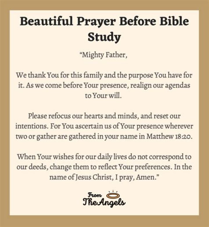 6 Beautiful Opening Prayers For Bible Study Group (With Images)