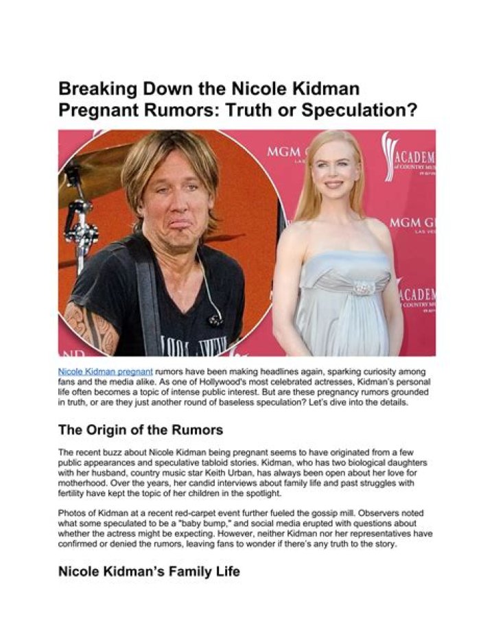 Breaking Down The Rumors And Speculations