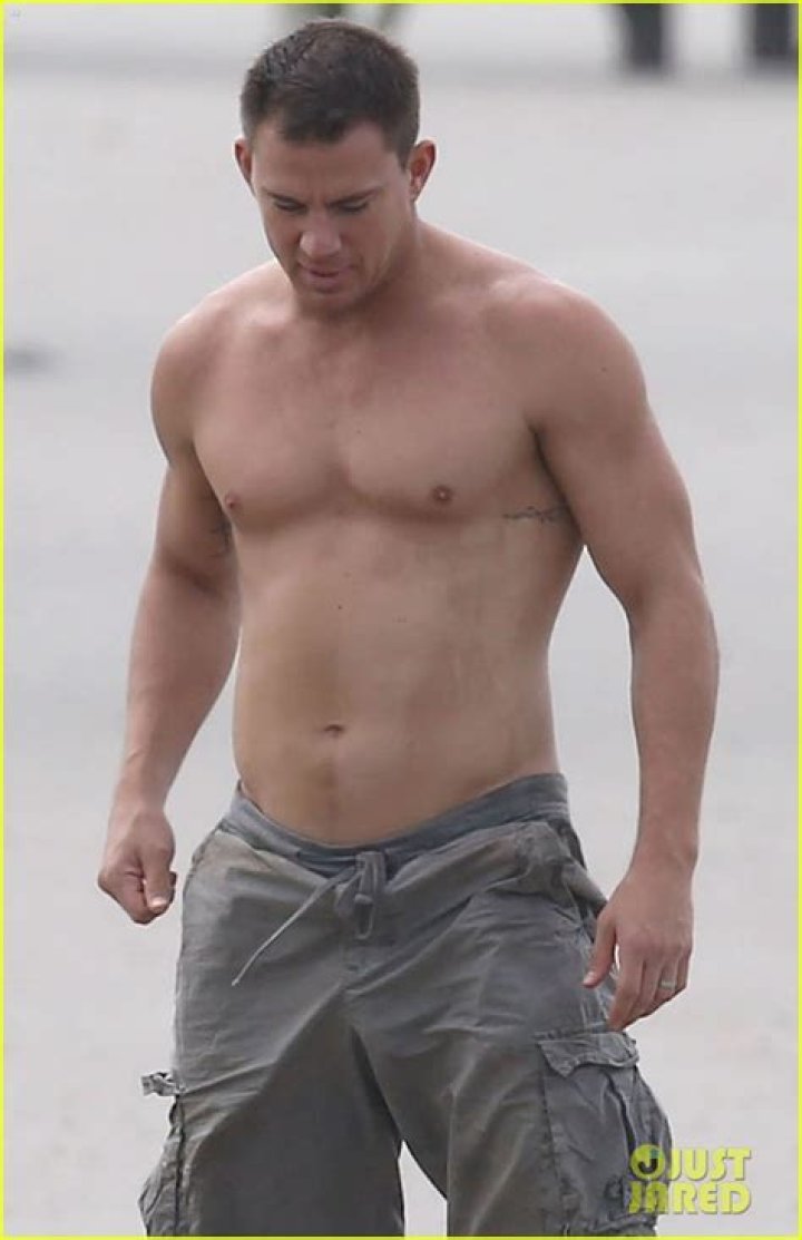 Channing Tatum Poses Shirtless as VMan Cover Star