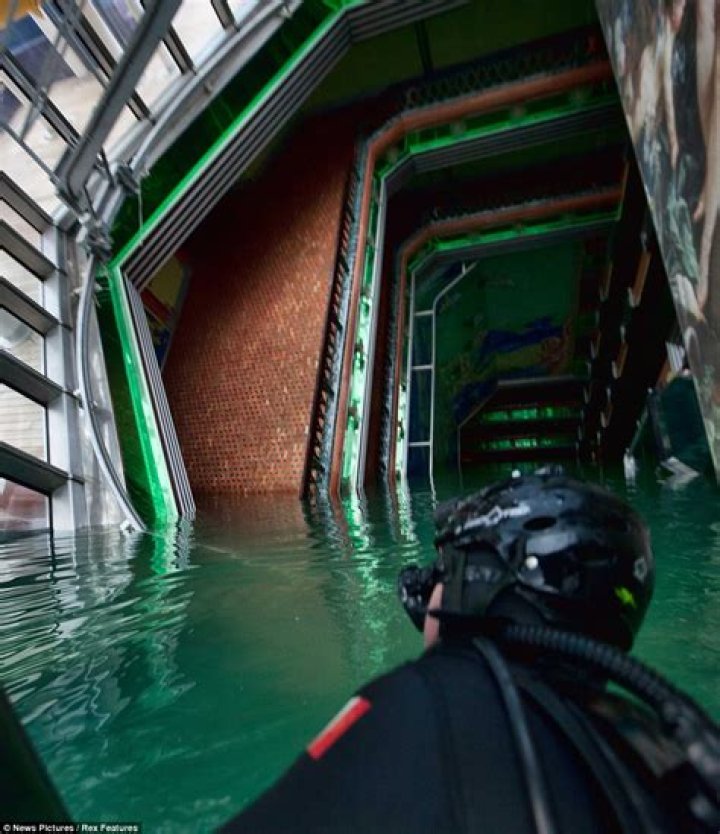 Inside Sinking Cruise Ship