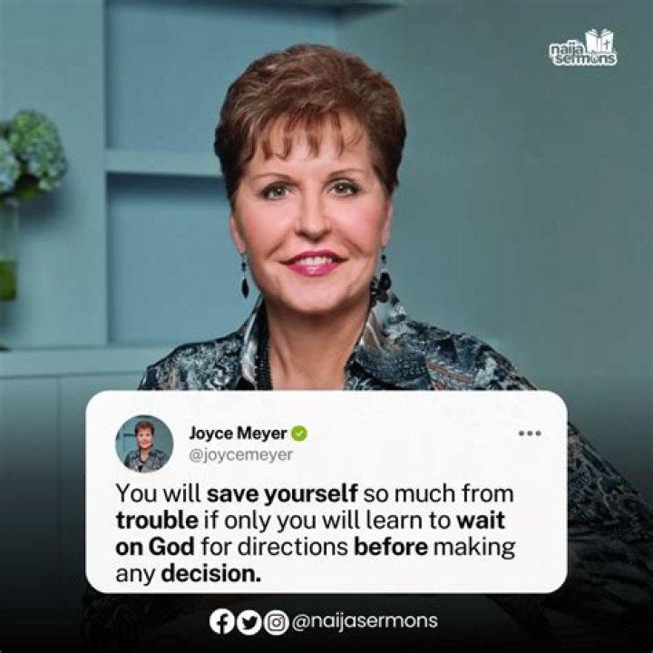 Joyce Meyer Quote “Having a rough day? Place your hand over your heart