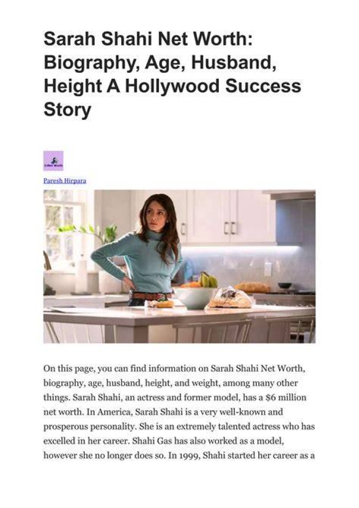 Sarah Shahi Whopping Net Worth. Married Life And Children Like Dream