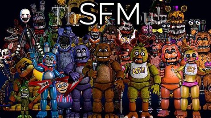 [SFM] All FNAF Characters Sing The FNAF Song YouTube