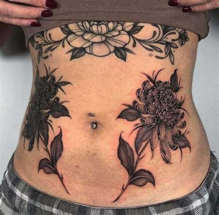 Update 73+ side stomach tattoo in.cdgdbentre